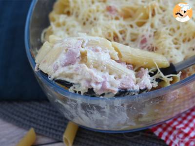 Gegratineerde pasta met ham en kaas - foto 4