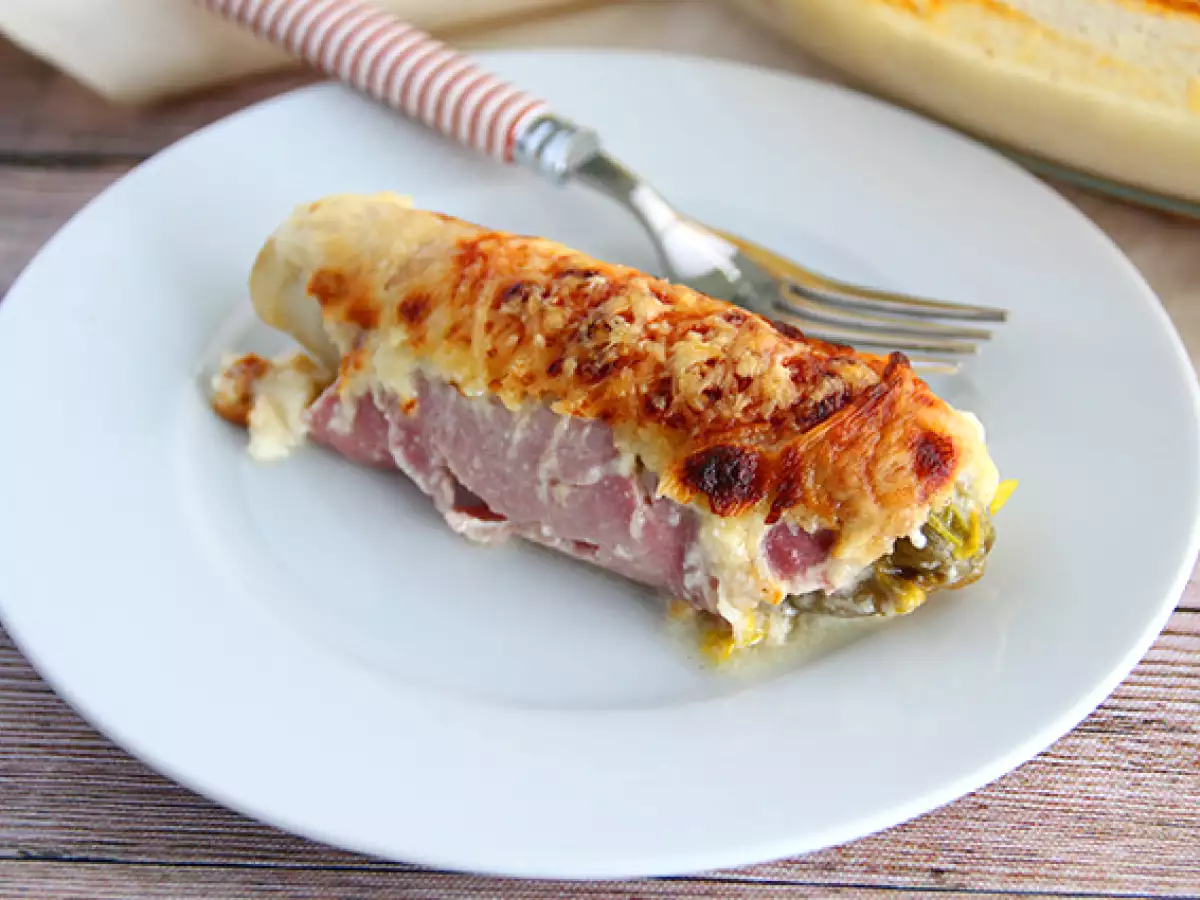 Gegratineerde witlof met ham - foto 3