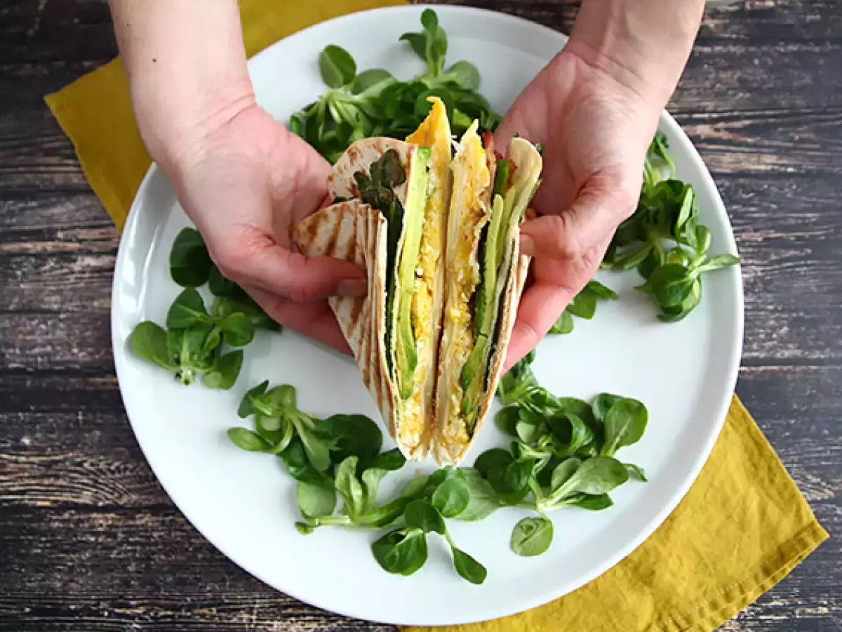 Gegrilde brunchwrap – Tortilla Wrap Hack - foto 3