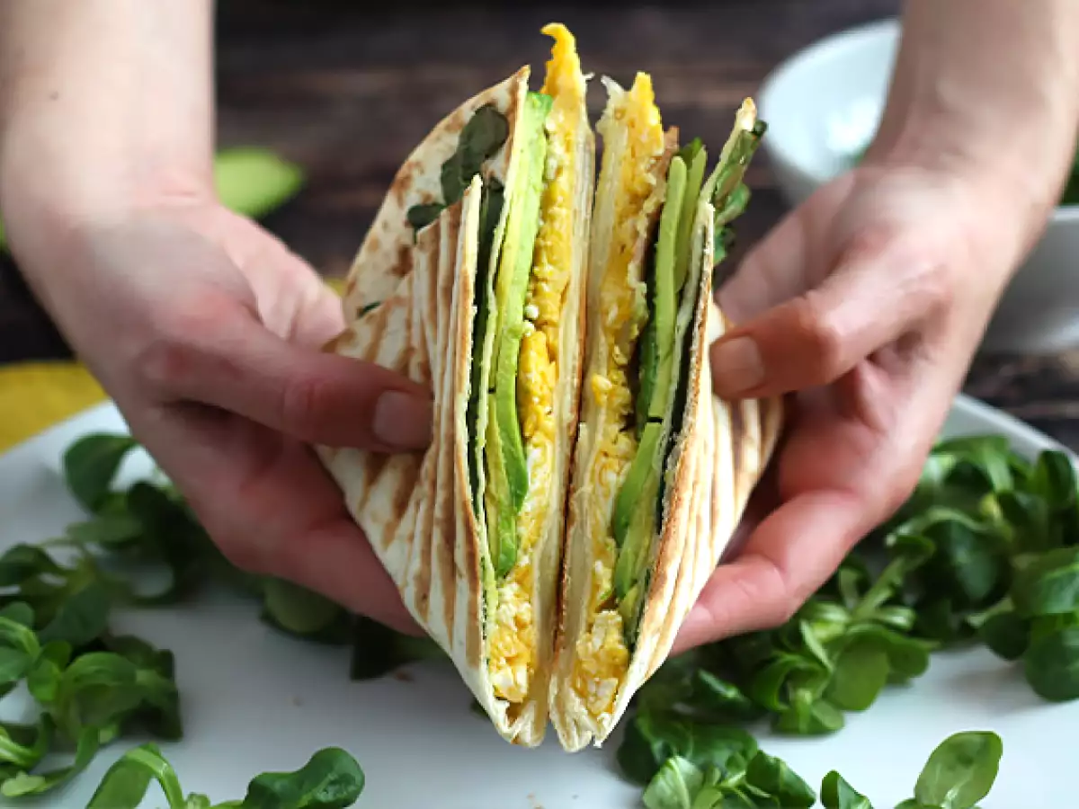 Gegrilde brunchwrap – Tortilla Wrap Hack - foto 4