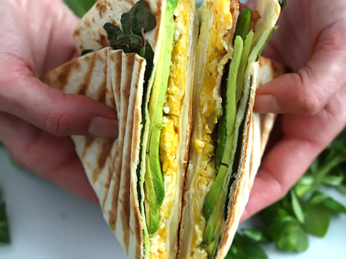 Gegrilde brunchwrap – Tortilla Wrap Hack - foto 5