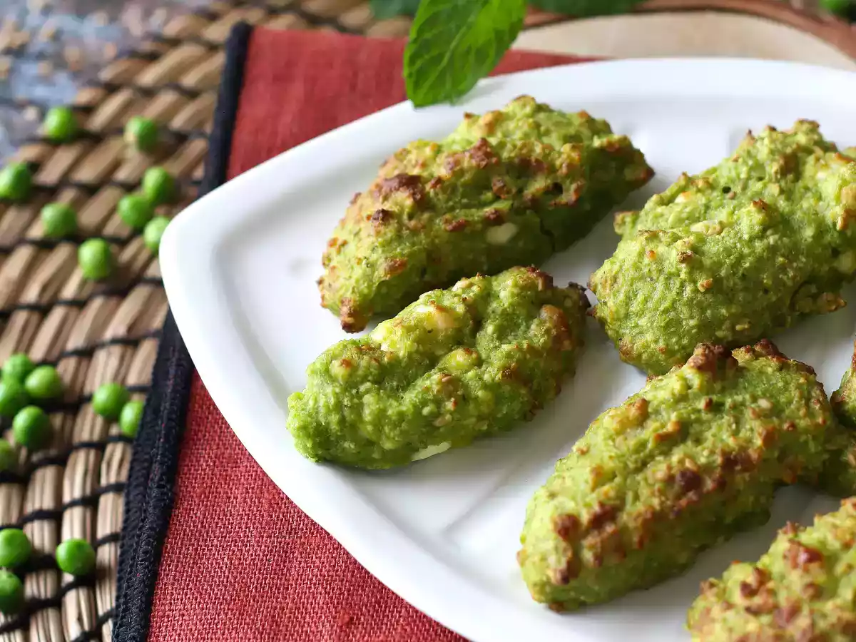 Gehaktballetjes van erwten en feta in de airfryer: lekker en heel snel klaar! - foto 2
