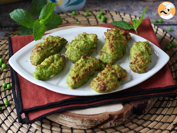 Gehaktballetjes van erwten en feta in de airfryer: lekker en heel snel klaar!