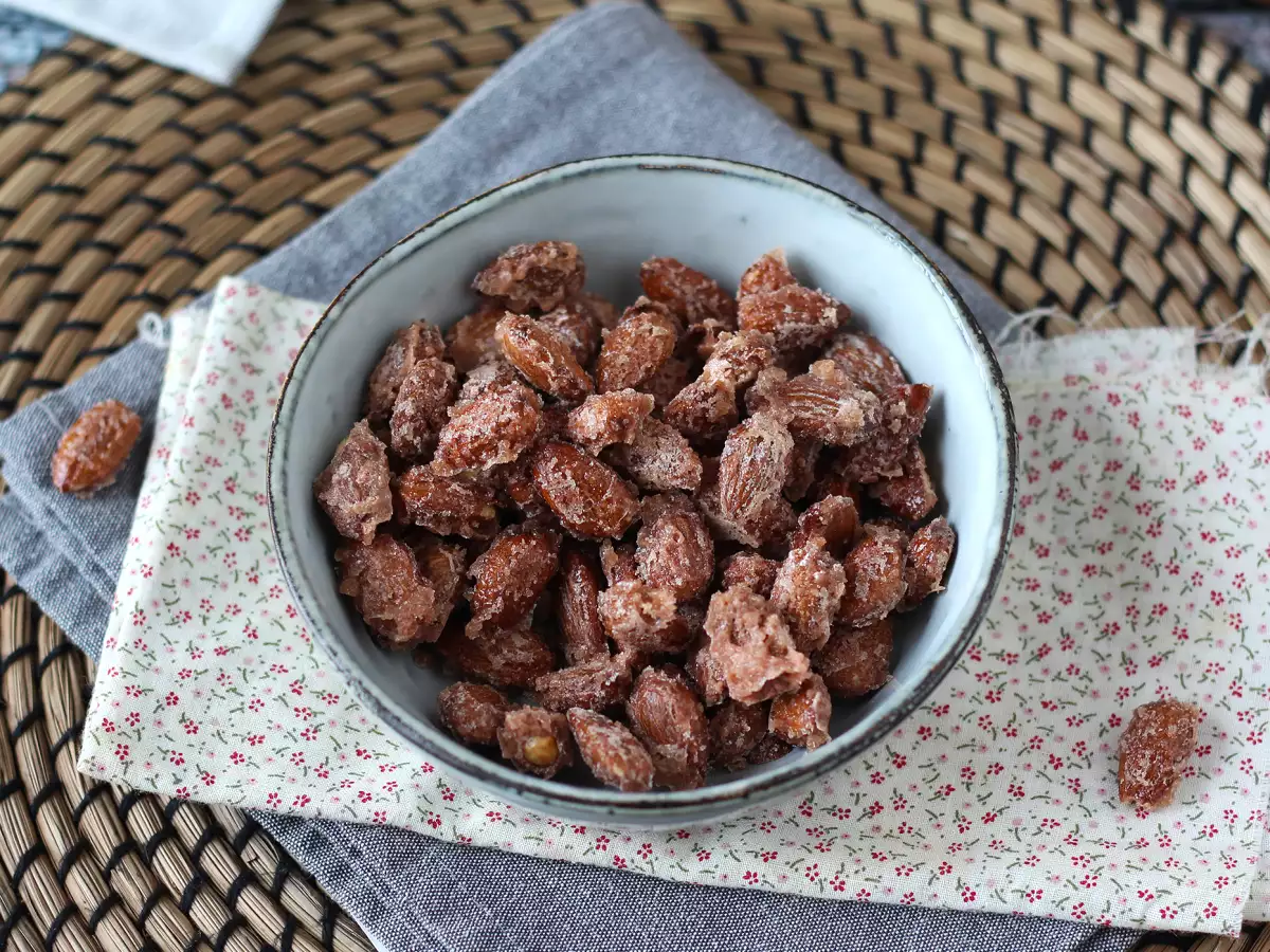 Gekaramelliseerde amandelen uit de airfryer (pralines) - foto 5
