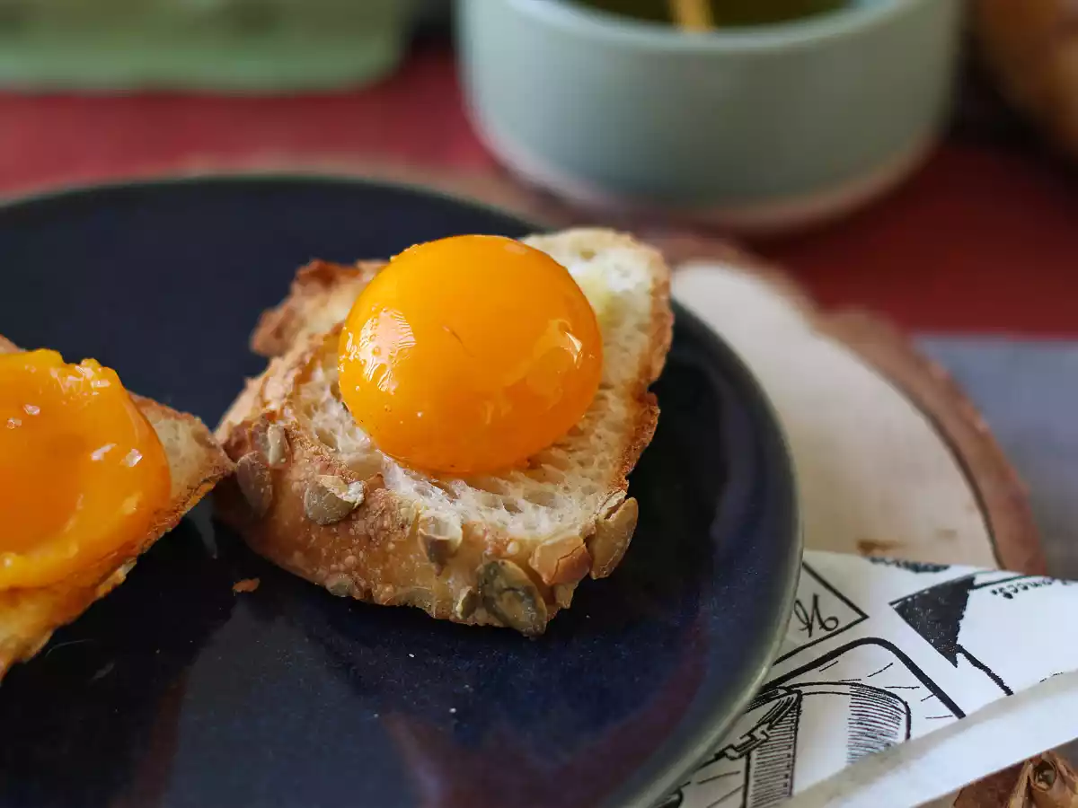 Gekonfijte eidooiers met Air Fryer spread - foto 3