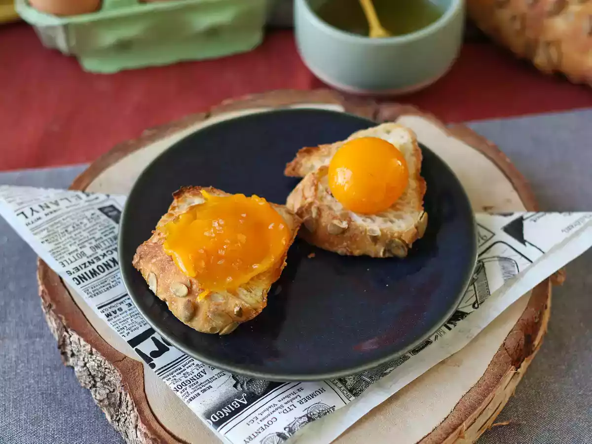 Gekonfijte eidooiers met Air Fryer spread - foto 7