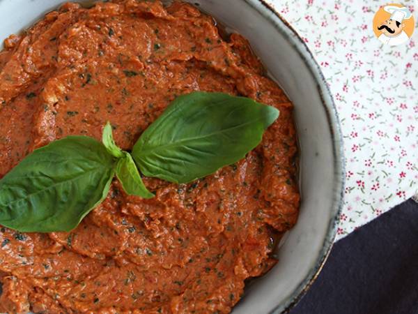 Gekonfijte tomaten en basilicumspread - foto 2