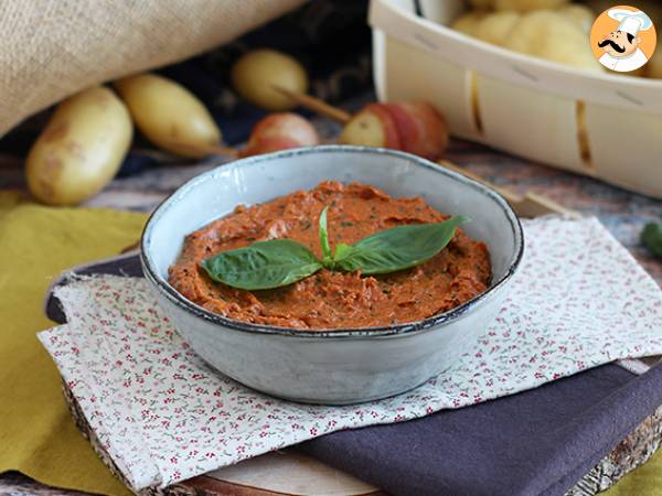 Gekonfijte tomaten en basilicumspread - foto 3