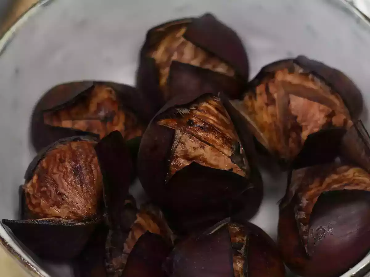 Gekookte kastanjes, recept en kooktijd - foto 2