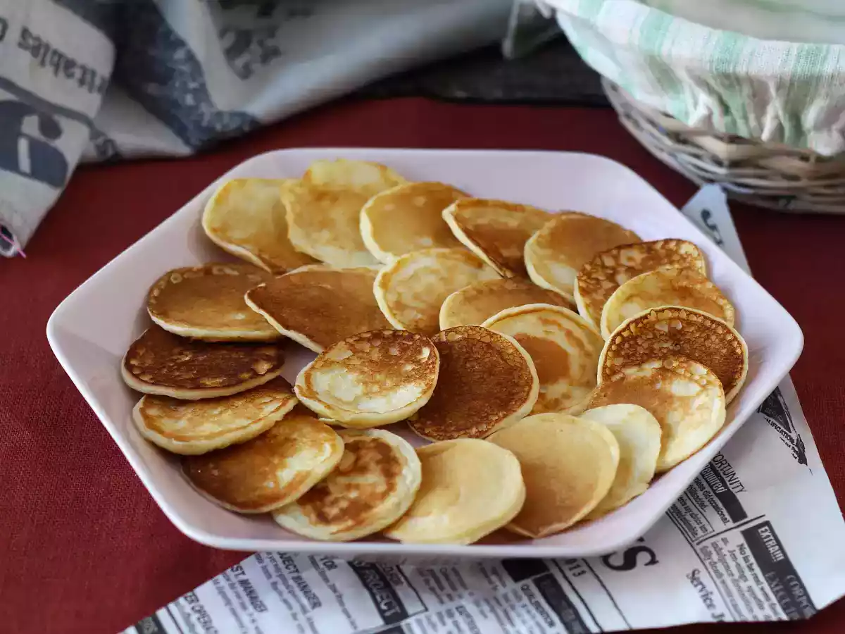 Gemakkelijke zelfgemaakte blini's!