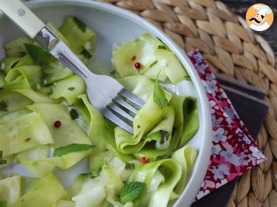 Gemarineerde courgettes, de perfecte groentencarpaccio voor de zomer! - foto 2