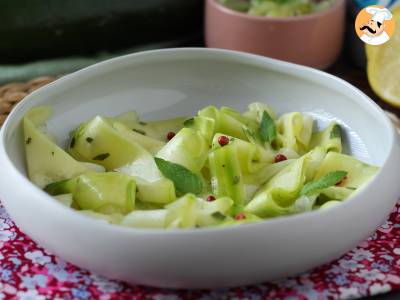 Gemarineerde courgettes, de perfecte groentencarpaccio voor de zomer! - foto 3