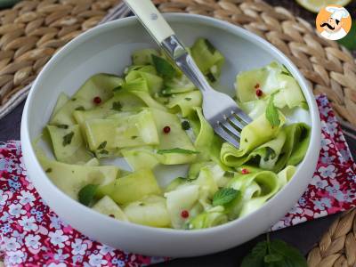 Gemarineerde courgettes, de perfecte groentencarpaccio voor de zomer! - foto 5