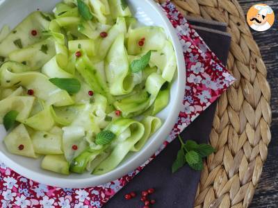 Gemarineerde courgettes, de perfecte groentencarpaccio voor de zomer! - foto 6