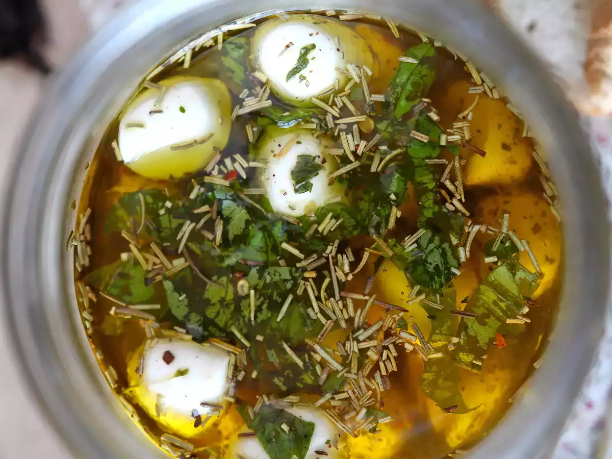 Gemarineerde mozzarellabolletjes als aperitief of salade! - foto 4