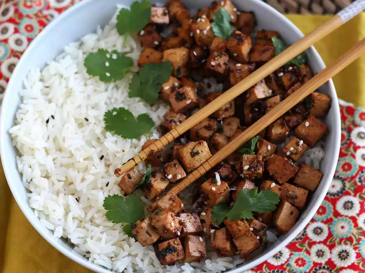Gemarineerde tofu met sojasaus - foto 2