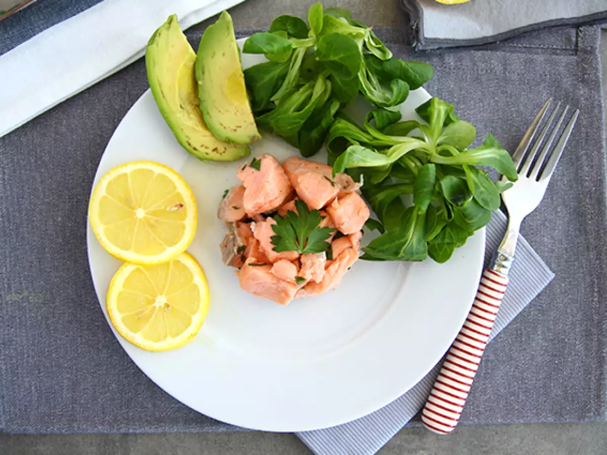 Gemarineerde zalm met citroen - foto 2