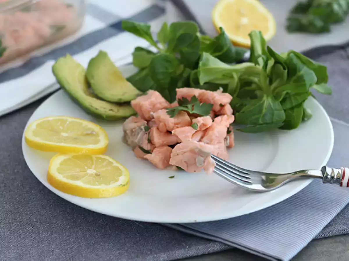 Gemarineerde zalm met citroen - foto 3