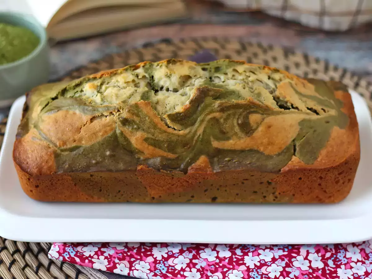 Gemarmerde cake met matcha-thee - foto 2