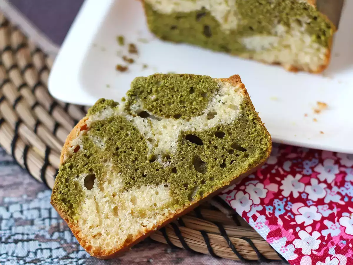 Gemarmerde cake met matcha-thee - foto 5