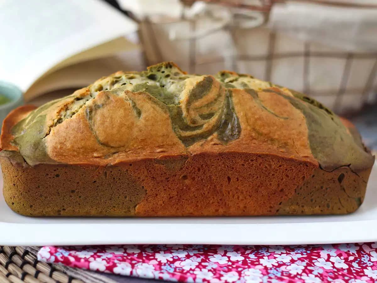 Gemarmerde cake met matcha-thee - foto 8