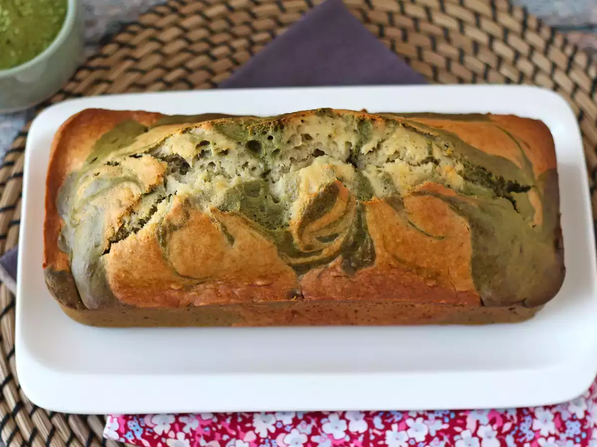 Gemarmerde matchacake - foto 4
