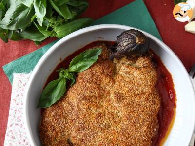 Gepaneerde aubergine Milanees maar dan vegetarisch - Air Fryer koken - foto 4