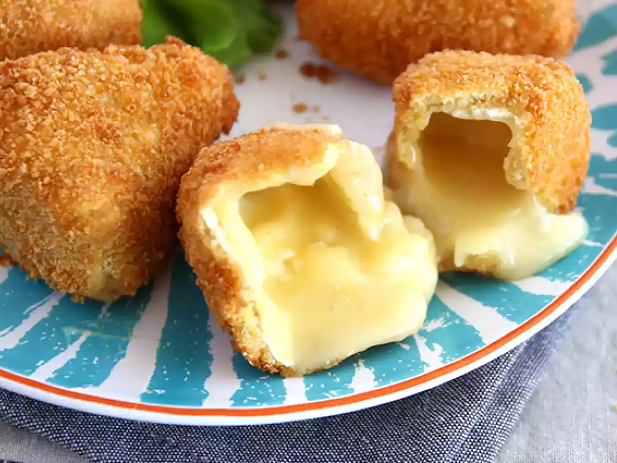 Gepaneerde Camembert, smeltend en krokant - foto 4