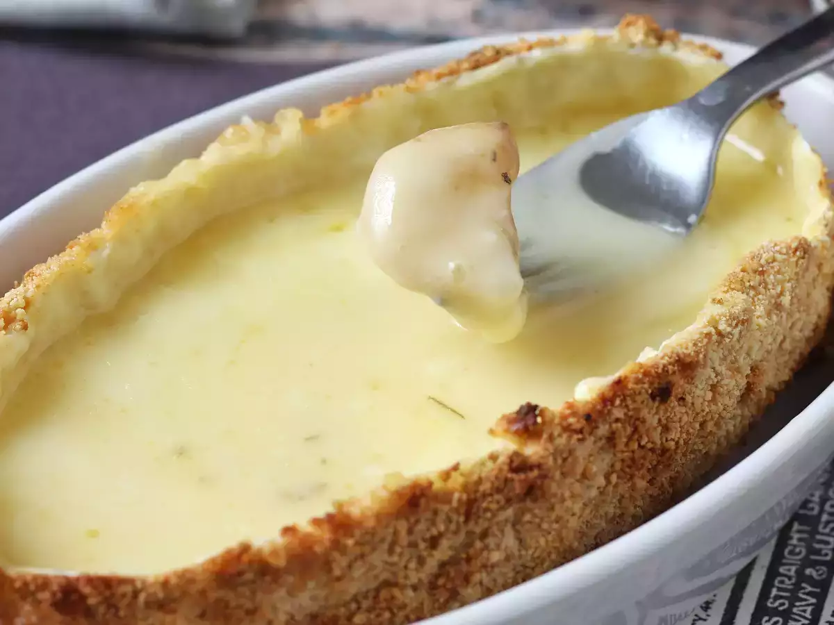 Gepaneerde Caprice des Dieux met krieltjes uit de airfryer - foto 2