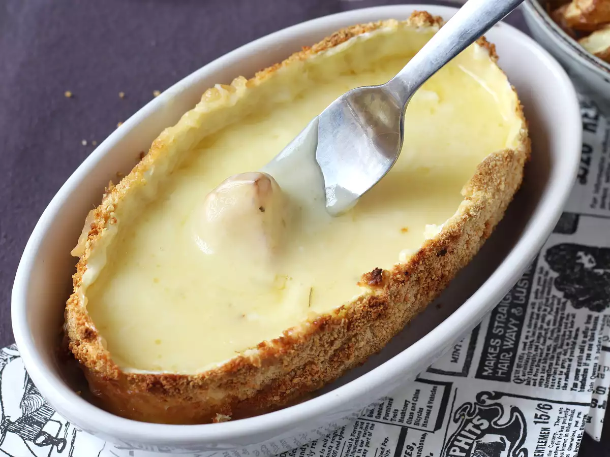Gepaneerde Caprice des Dieux met krieltjes uit de airfryer - foto 3