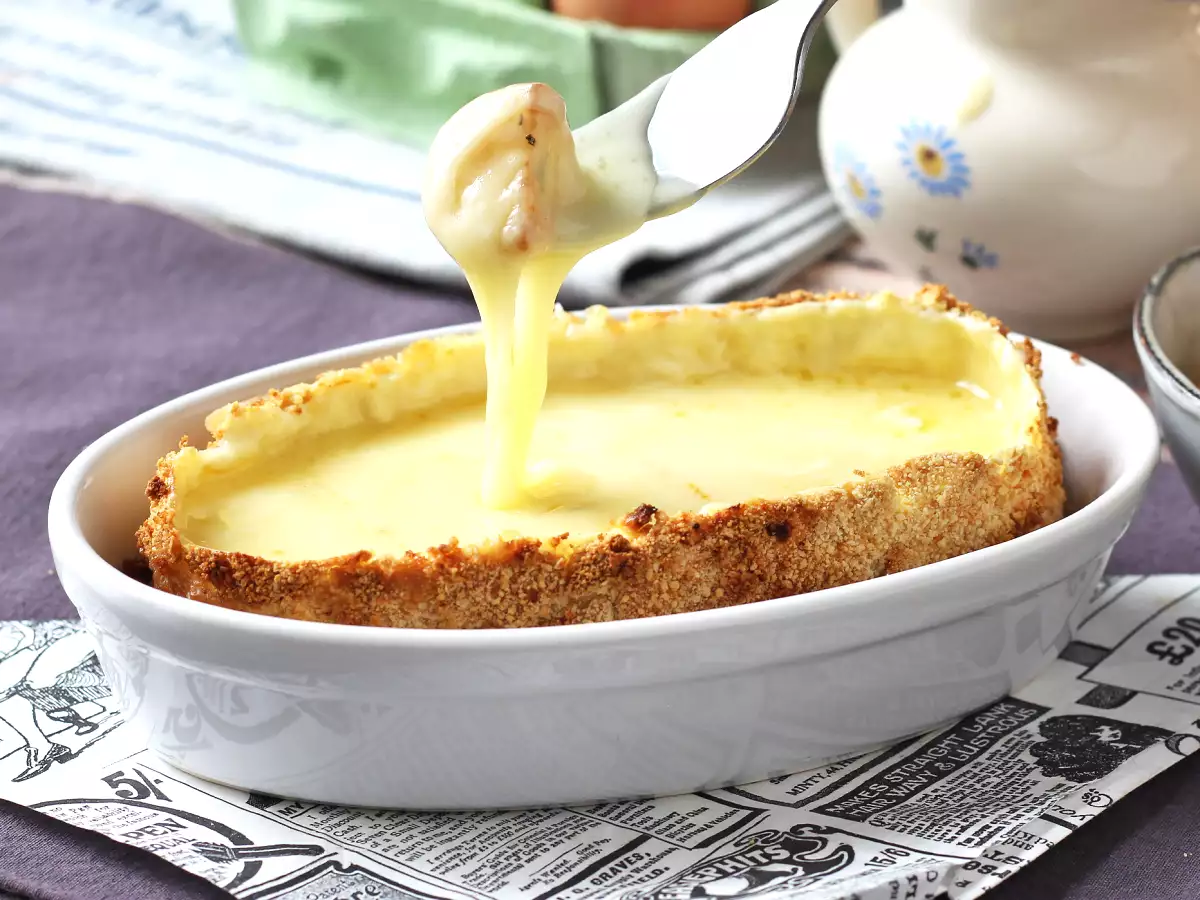 Gepaneerde caprice van de goden met airfryer-aardappeltjes - foto 5