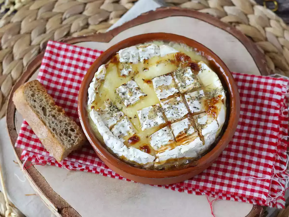 Geroosterde Camembert kaas met Air Fryer! - foto 3
