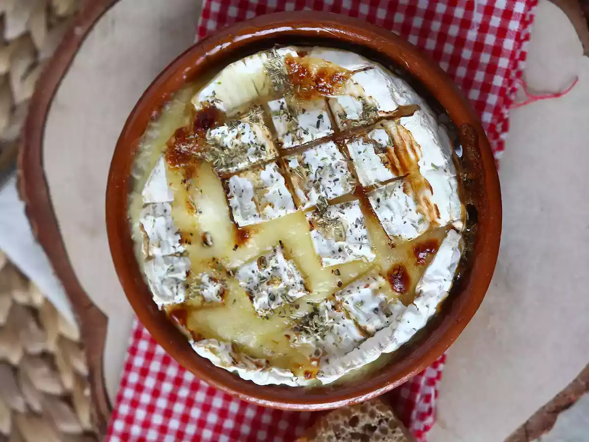 Geroosterde Camembert kaas met Air Fryer! - foto 4