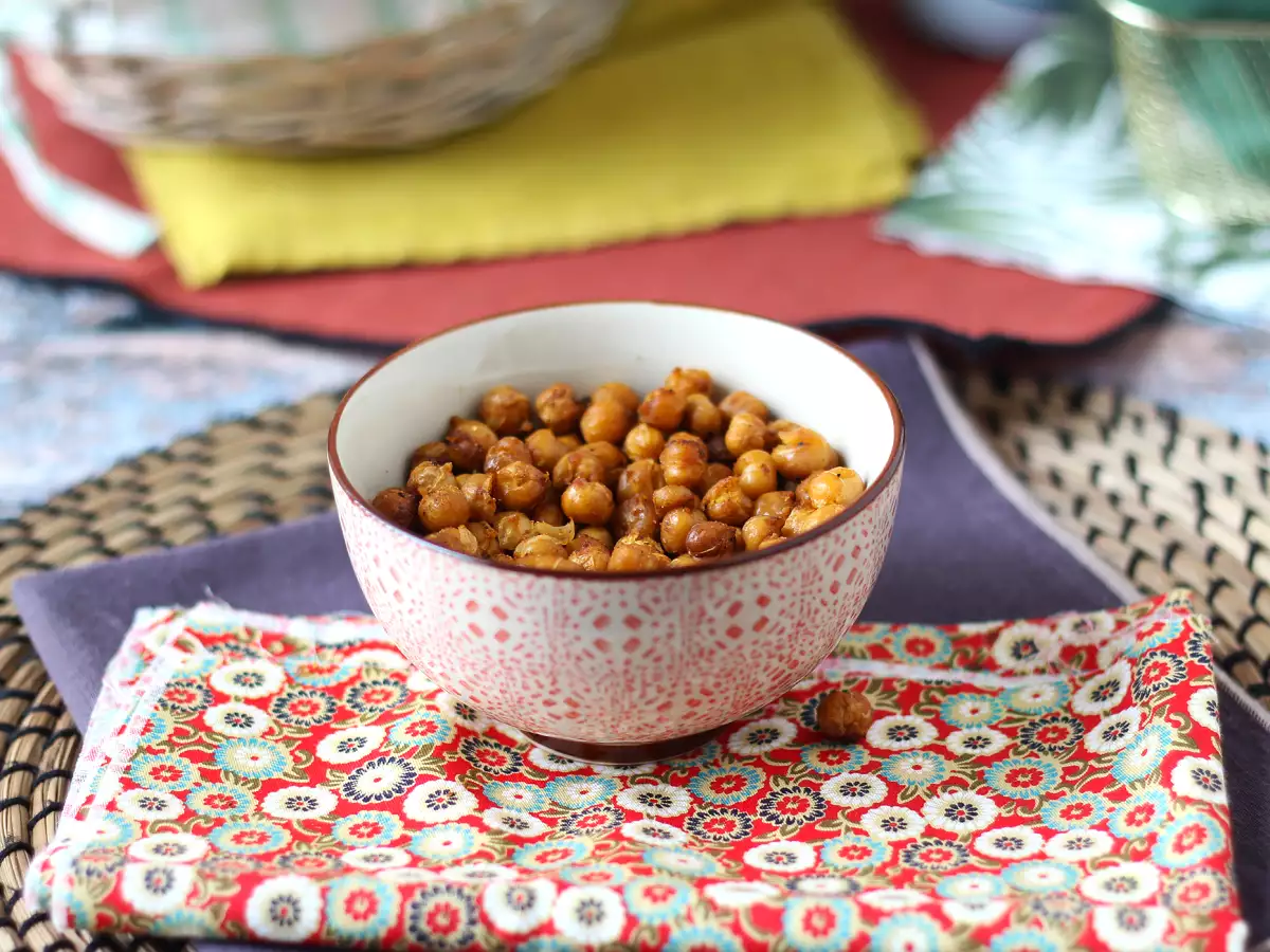 Geroosterde kikkererwten uit de airfryer - foto 3