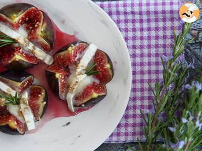 Geroosterde vijgen met honinggeitenkaas - foto 3