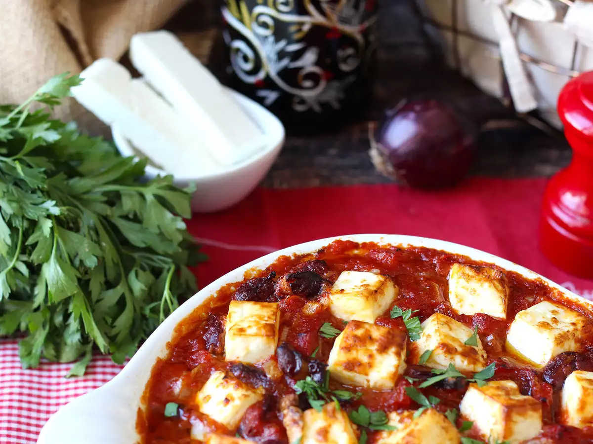 Gestoofde kidneybonen met tomaat en geroosterde feta - foto 2