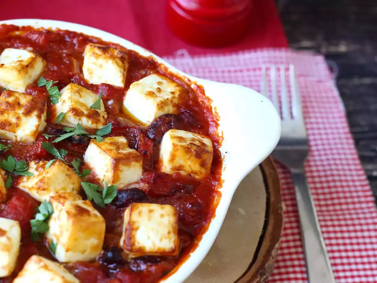 Gestoofde kidneybonen met tomaat en geroosterde feta - foto 3