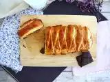 Gevlochten bladerdeeg met chocolade, foto 3