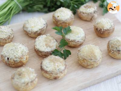 Gevulde champignons als aperitief