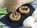 Gevulde en gebakken champignons (een geweldig idee voor een aperitief), foto 3
