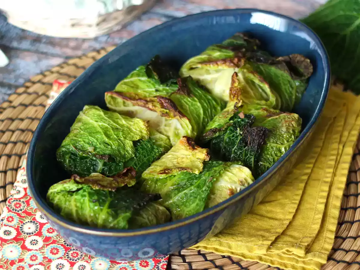 Gevulde kool in de oven (Om iedereen van deze groente te laten houden!)