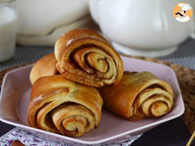 Gewoon zelfgemaakte Franse broodjes.