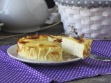 Gezonde cheesecake in een airfryer, foto 2
