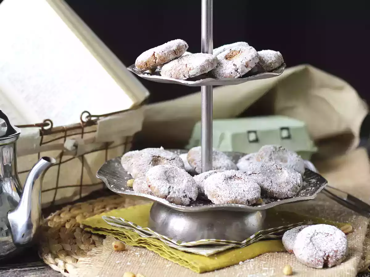 Ghriba amandel- en kokoskoekjes, een Marokkaanse bakklassieker