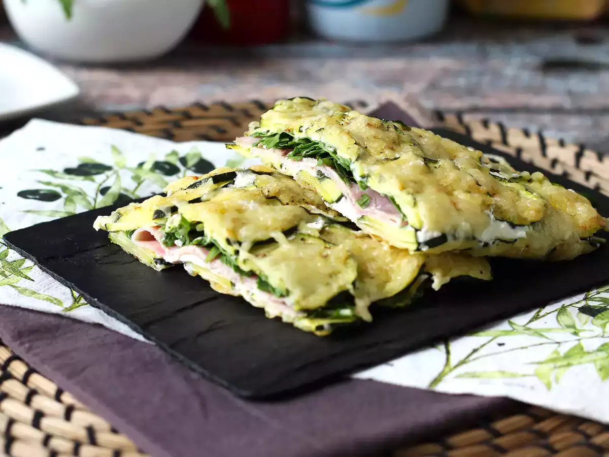 Glutenvrije courgette sandwich: klaar in 20 minuten en vol van smaak! - foto 4