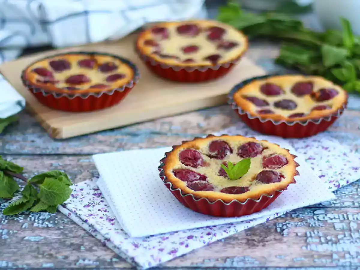 Glutenvrije mini kersenclafoutis - foto 2