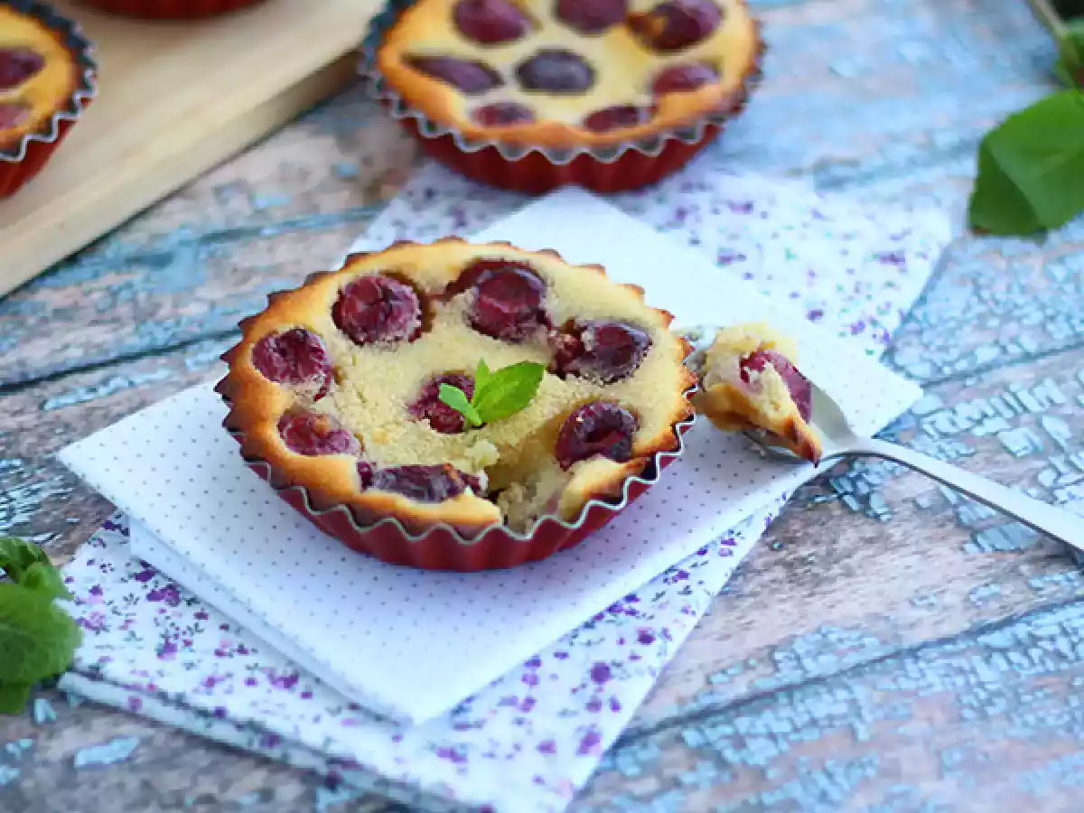 Glutenvrije mini kersenclafoutis - foto 3