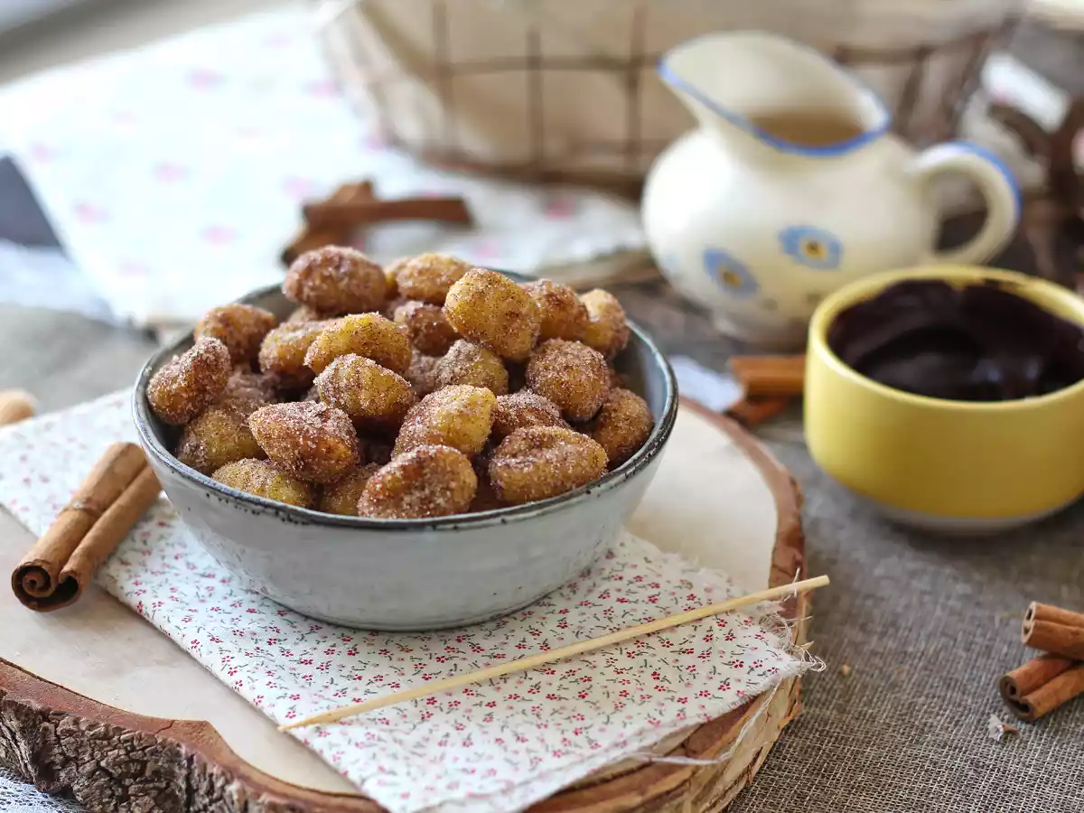Gnocchi met airfryer: een kaneel dessertrecept om van te smullen!