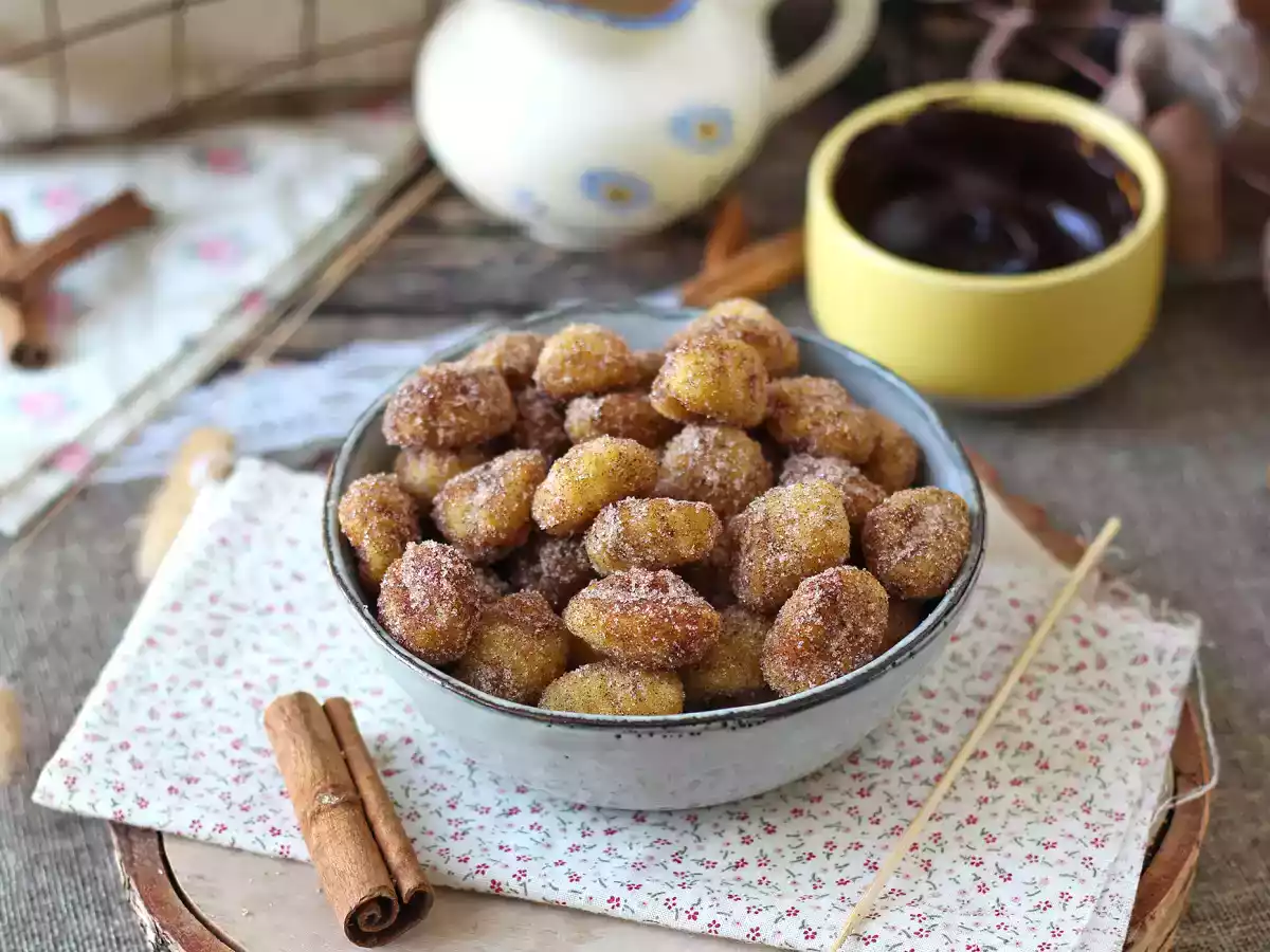 Gnocchi met airfryer: een kaneel dessertrecept om van te smullen! - foto 2