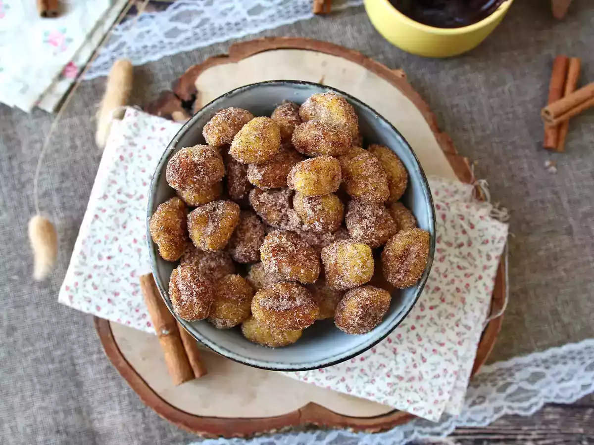 Gnocchi met airfryer: een kaneel dessertrecept om van te smullen! - foto 6